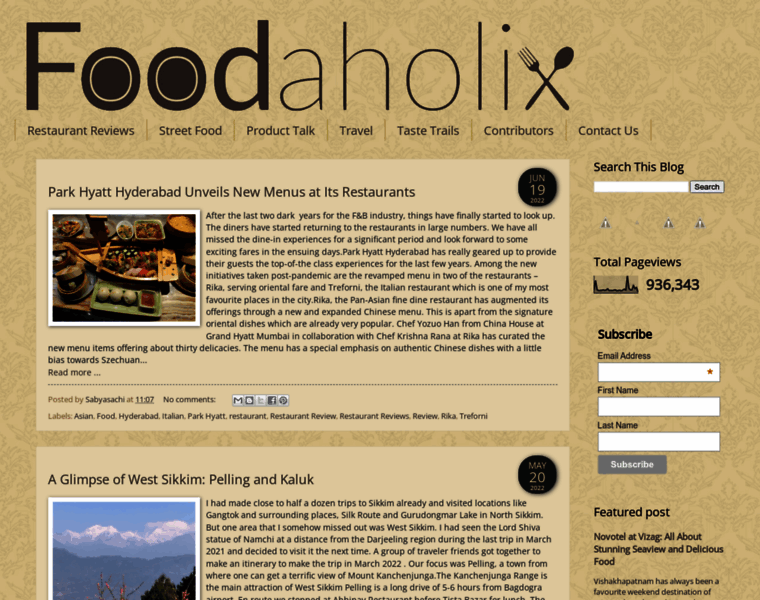Foodaholix.in thumbnail