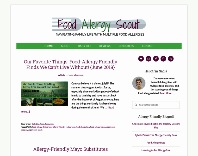 Foodallergyscout.com thumbnail