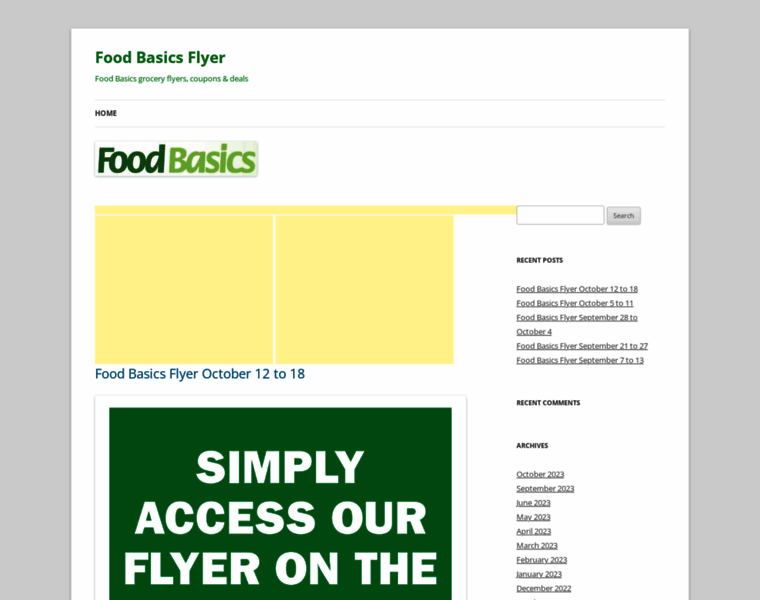 Foodbasicsflyers.ca thumbnail