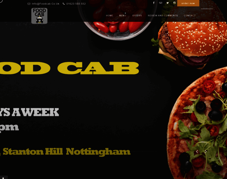 Foodcab.co.uk thumbnail