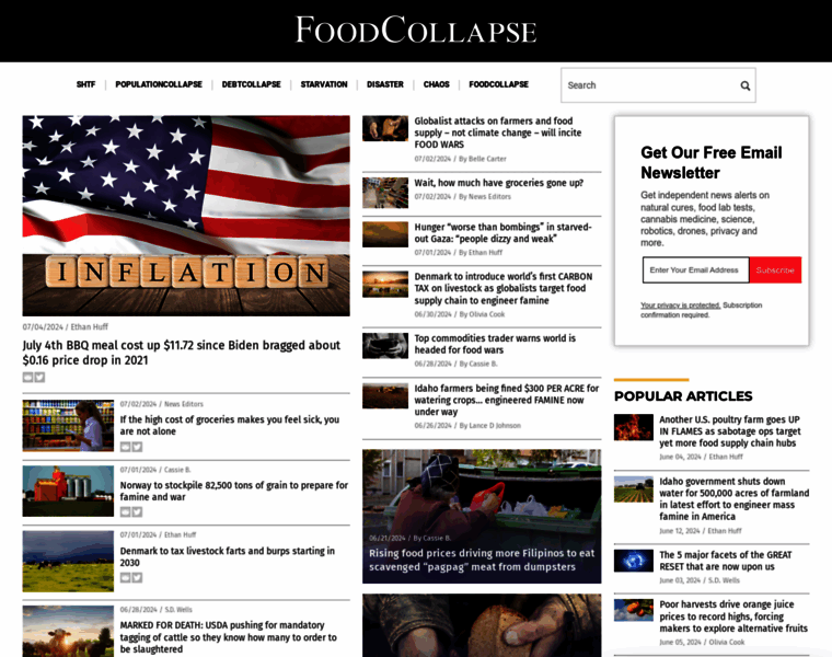 Foodcollapse.com thumbnail