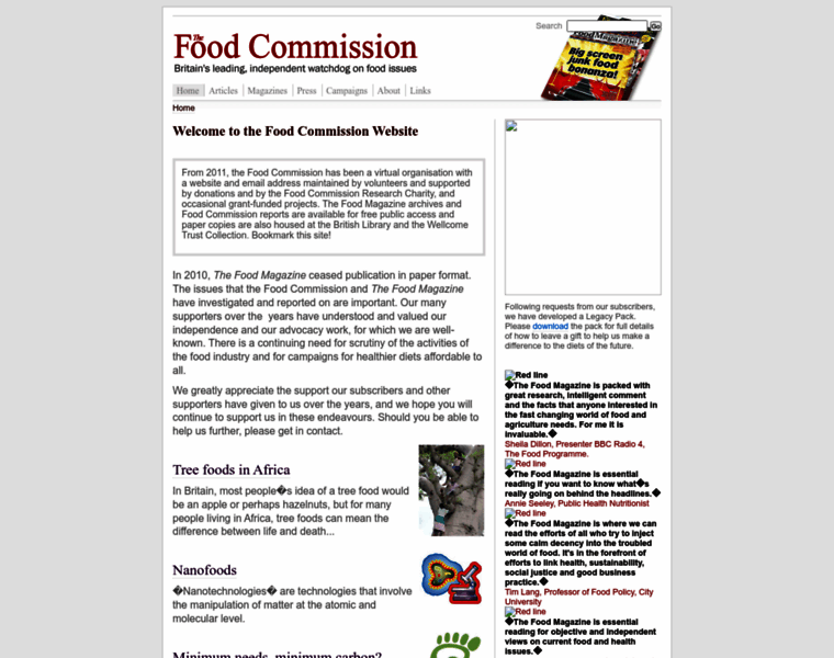 Foodcomm.org.uk thumbnail