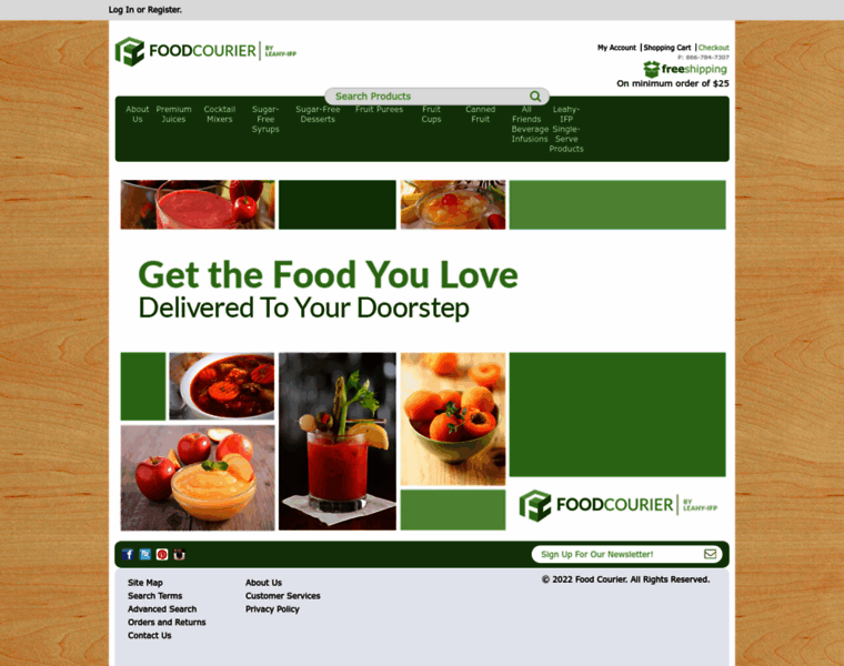 Foodcourier.com thumbnail