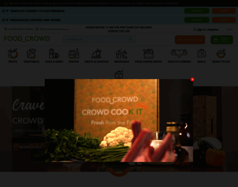 Foodcrowd.com thumbnail