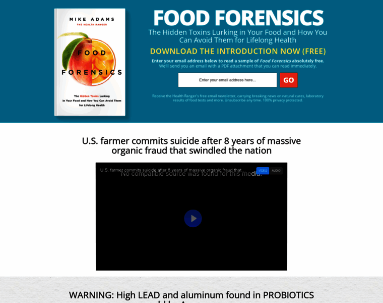 Foodforensics.com thumbnail Foodforensics.com thumbnail