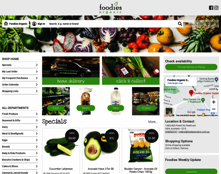 Foodiesorganic.com.au thumbnail