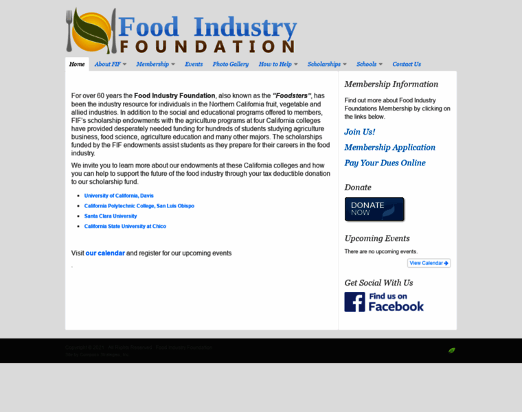 Foodindustryfoundation.org thumbnail