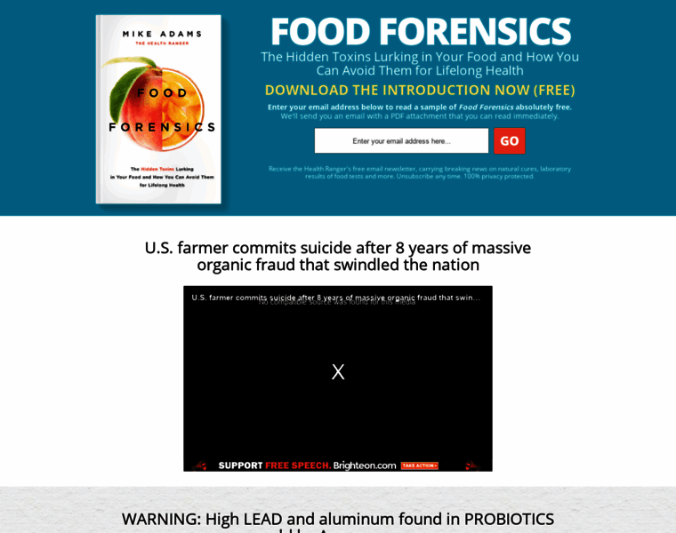 Foodinvestigations.com thumbnail