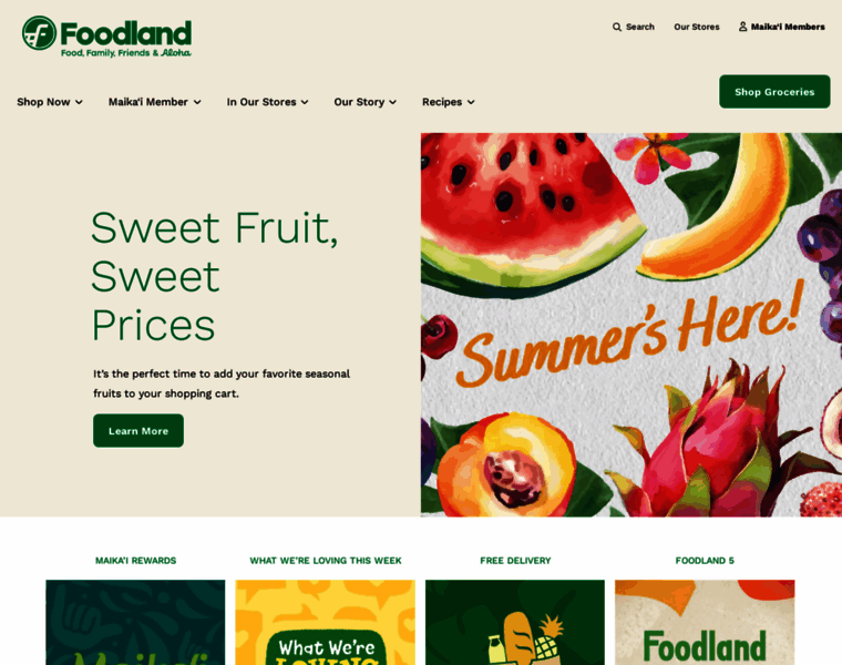 Foodland.com thumbnail