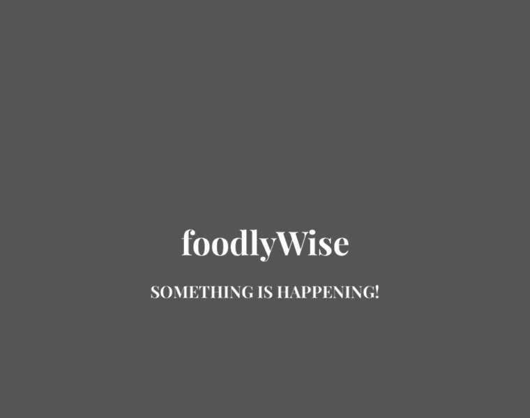 Foodlywise.com thumbnail