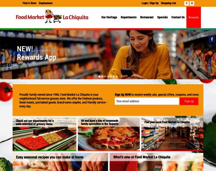 Foodmarketlachiquita.com thumbnail