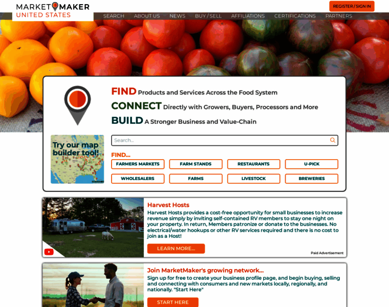 Foodmarketmaker.com thumbnail