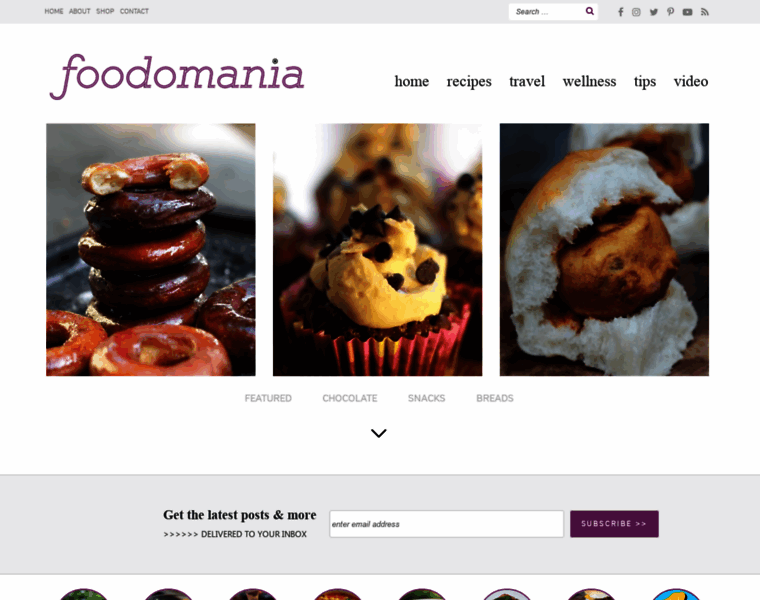 Foodomania.com thumbnail