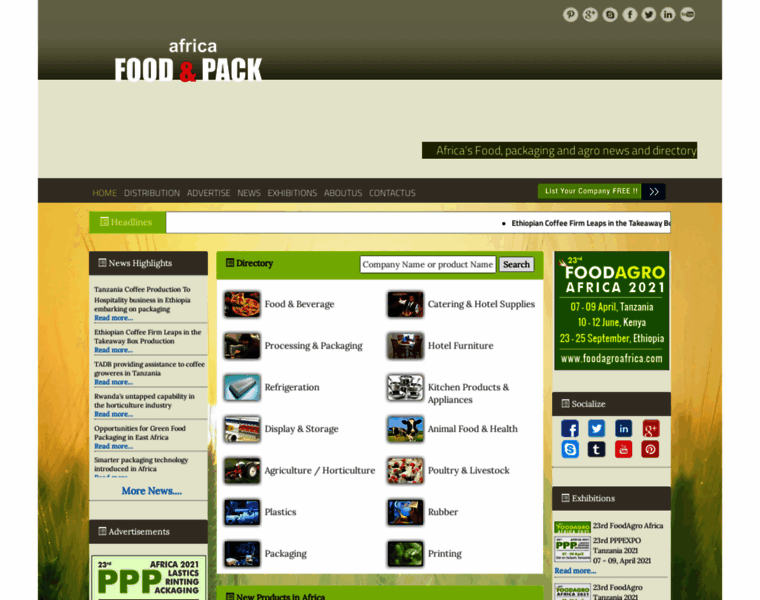 Foodpackafrica.com thumbnail