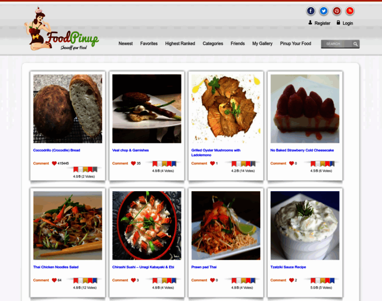 Foodpinup.com thumbnail