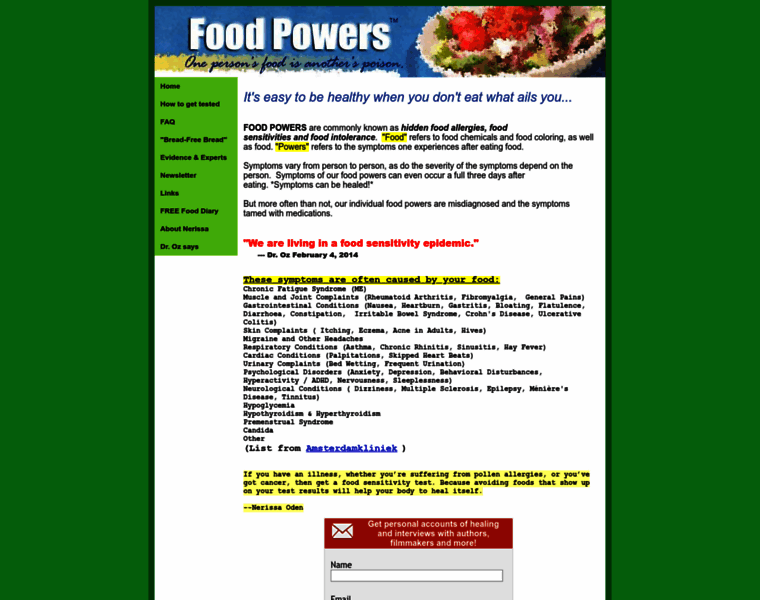 Foodpowers.com thumbnail