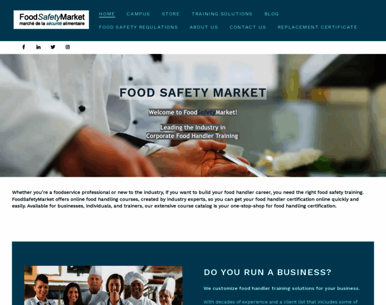 Foodsafetymarket.com thumbnail