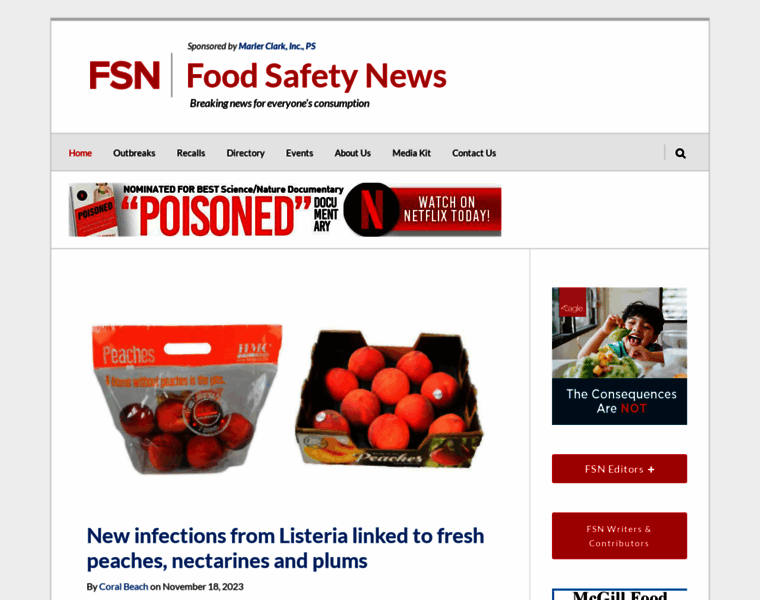 Foodsafetynews.com thumbnail