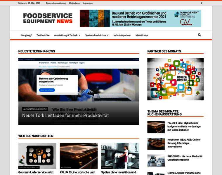 Foodservice-equipment.de thumbnail