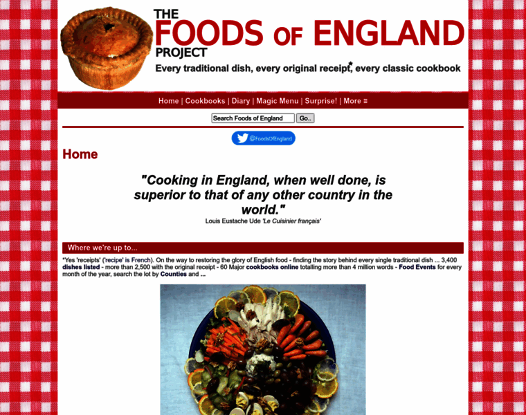 Foodsofengland.co.uk thumbnail
