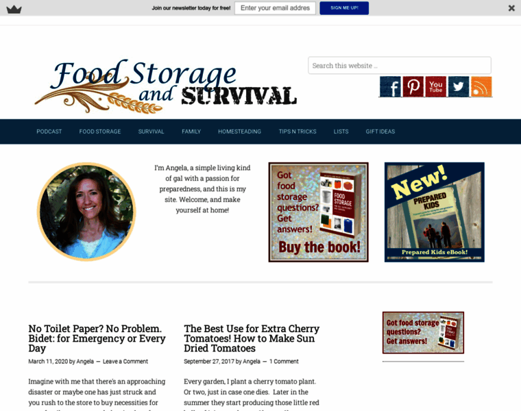 Foodstorageandsurvival.com thumbnail