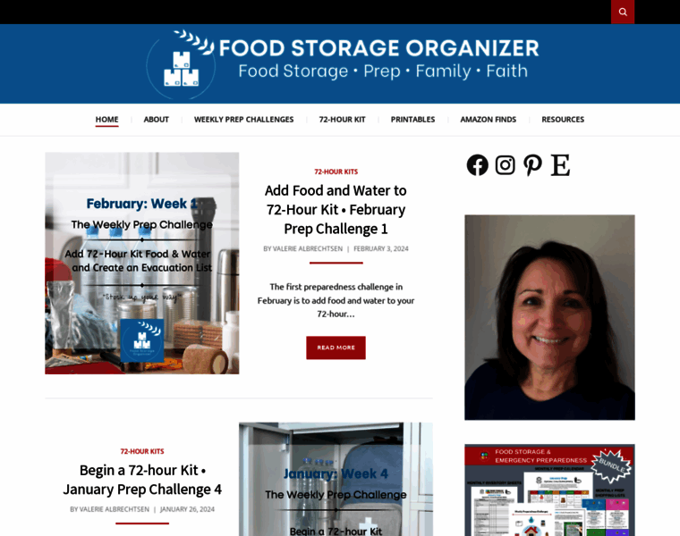 Foodstorageorganizer.com thumbnail