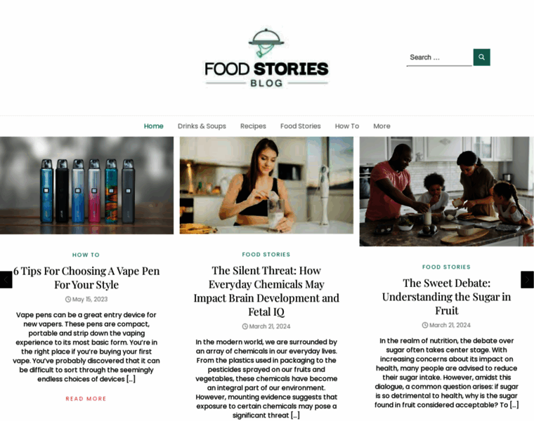 Foodstoriesblog.com thumbnail