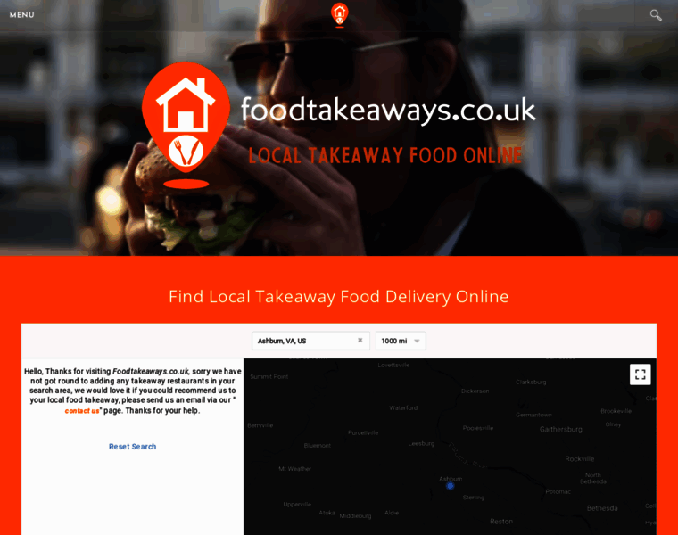 Foodtakeaways.co.uk thumbnail