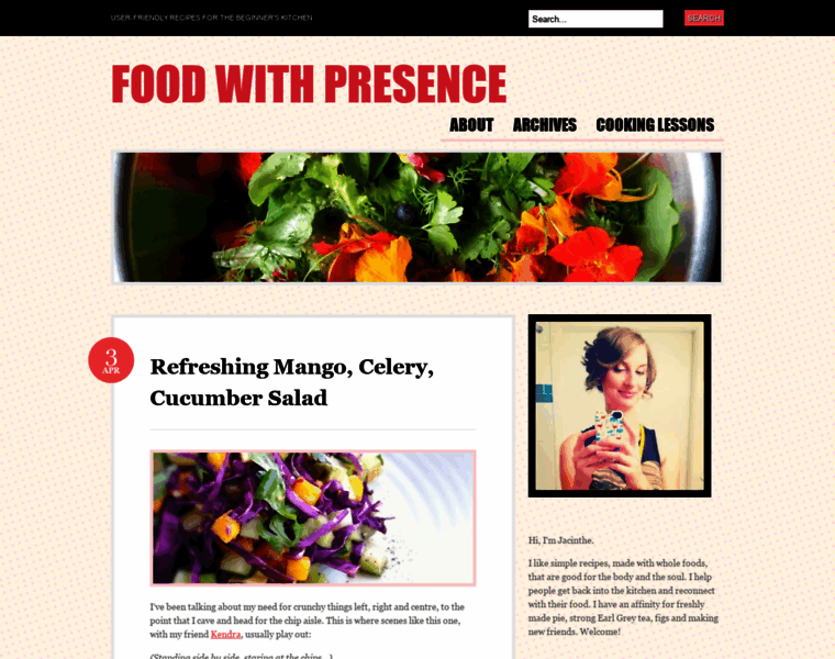Foodwithpresence.com thumbnail