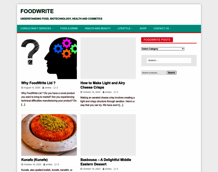 Foodwrite.co.uk thumbnail
