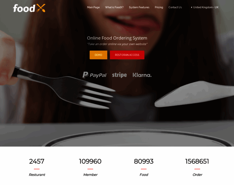 Foodx.co.uk thumbnail