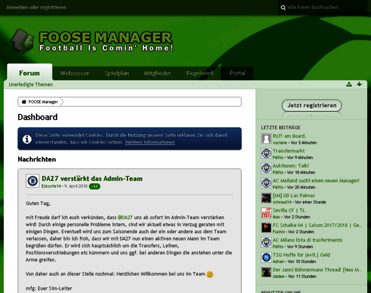 Foose-manager.de thumbnail