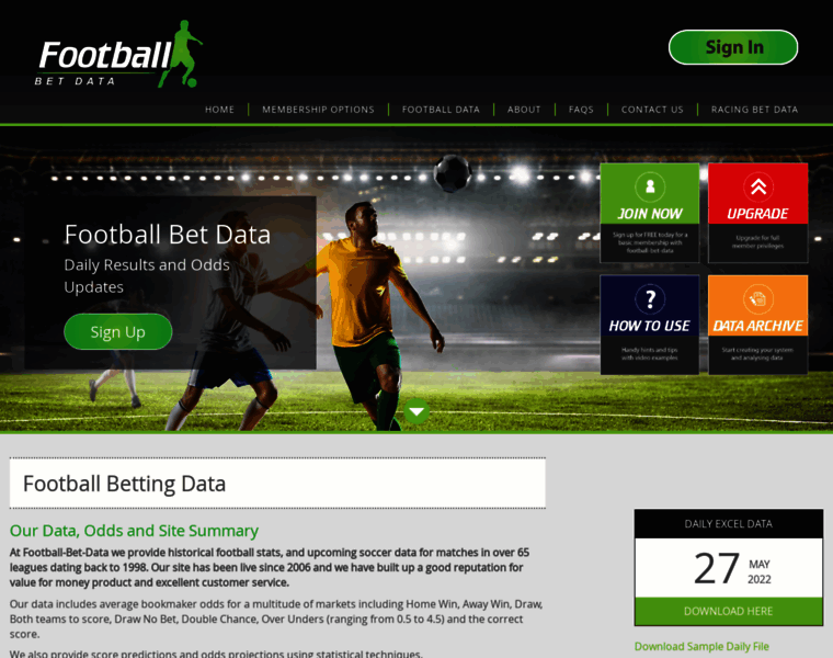 Football-bet-data.co.uk thumbnail