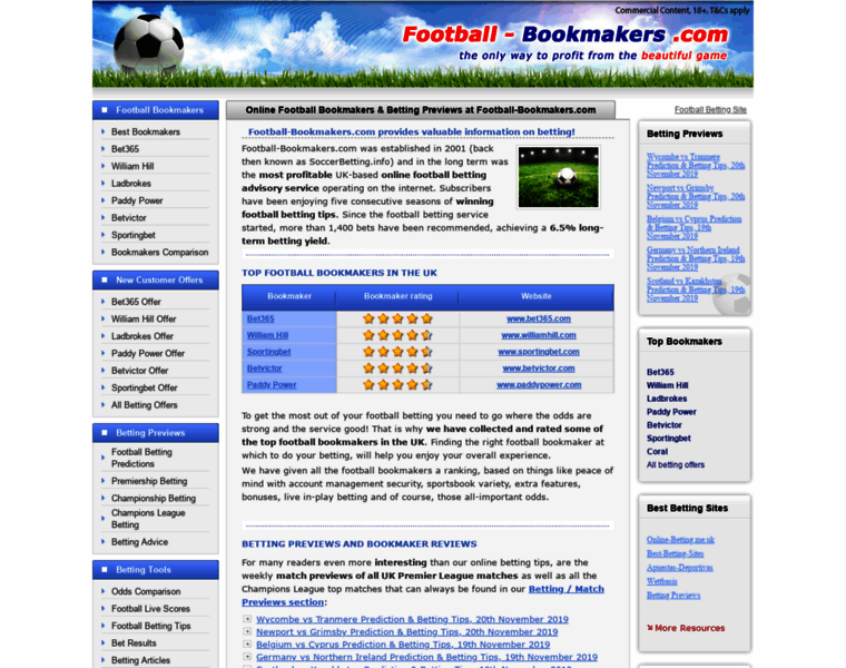 Football-betting.co.uk thumbnail
