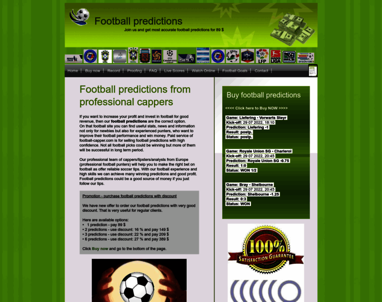 Football-capper.com thumbnail