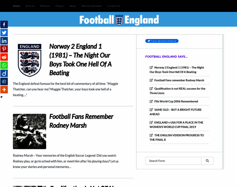 Football-england.com thumbnail