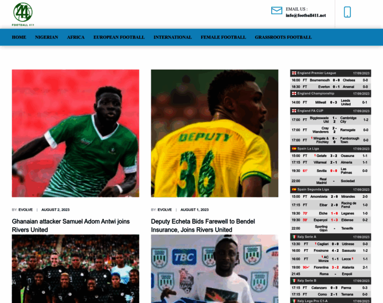 Football411.net thumbnail