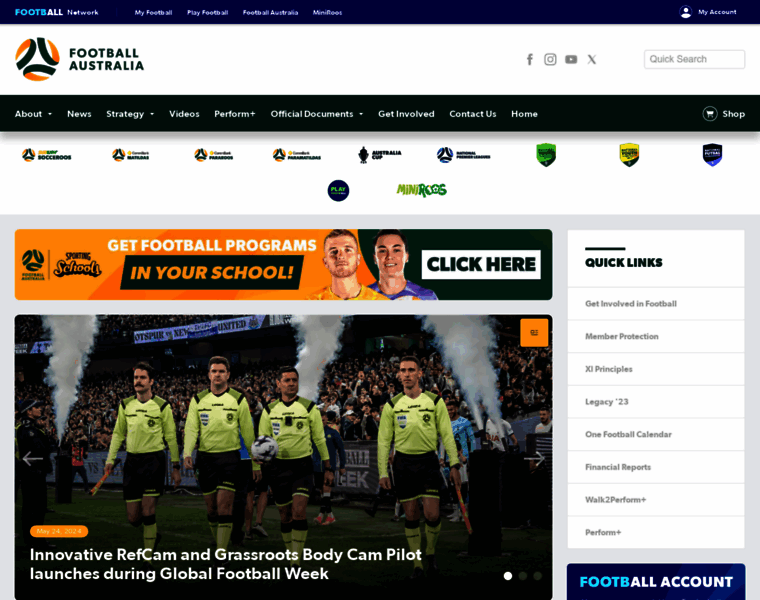 Footballaustralia.com.au thumbnail