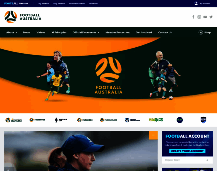 Footballaustralia.com thumbnail
