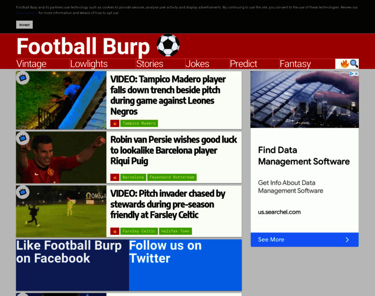 Footballburp.com thumbnail