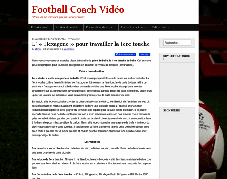 Footballcoachvideo.com thumbnail