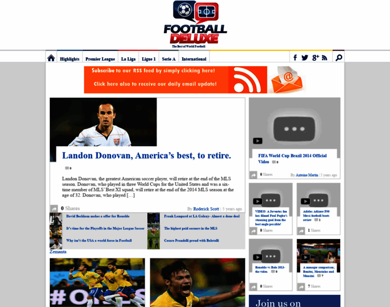Footballdeluxe.com thumbnail