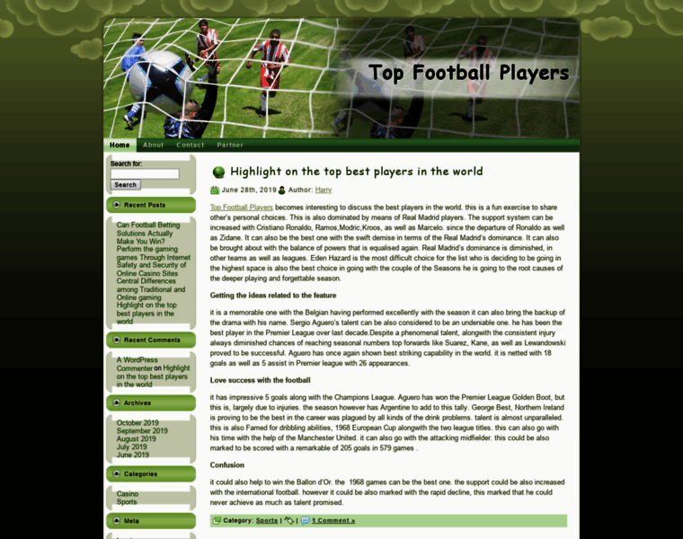 Footballerpics.com thumbnail