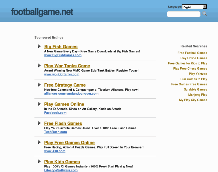 Footballgame.net thumbnail