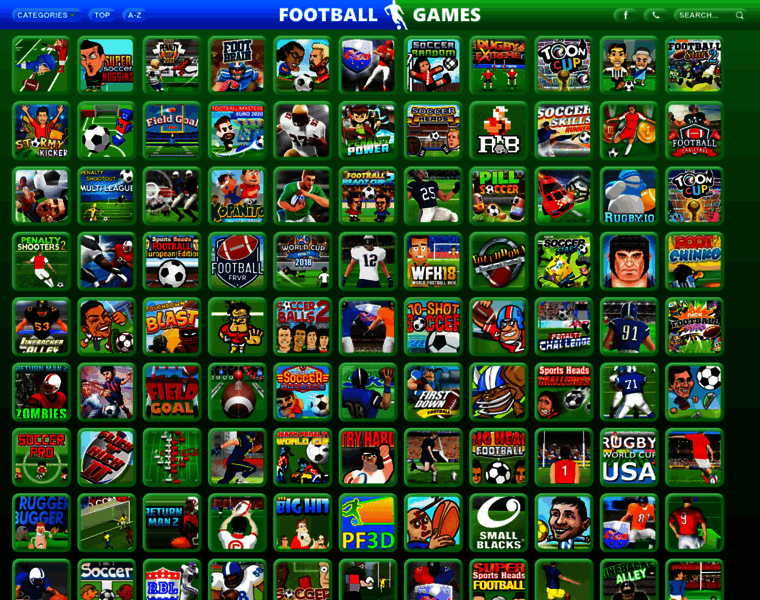 Footballgames.org thumbnail
