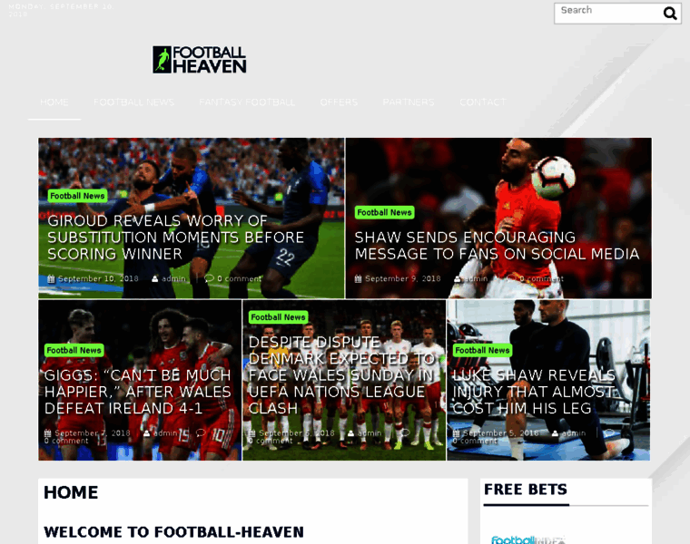 Footballheaven.net thumbnail