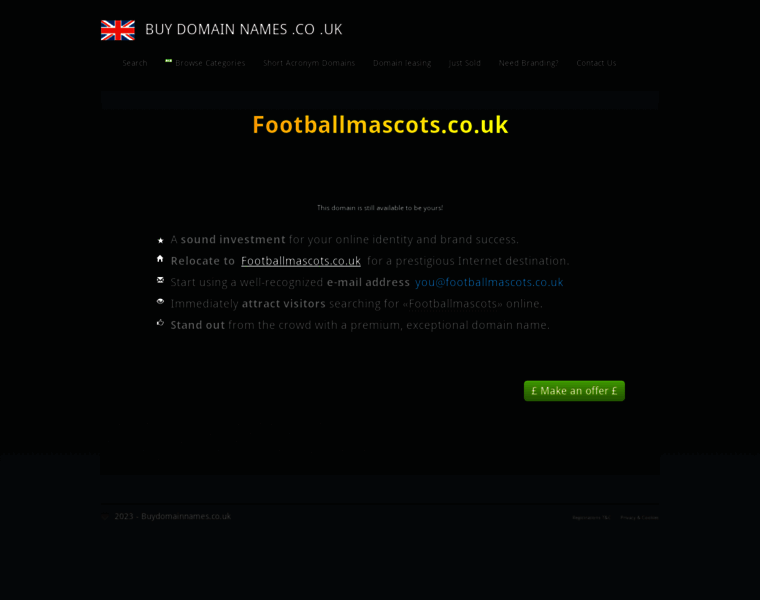 Footballmascots.co.uk thumbnail
