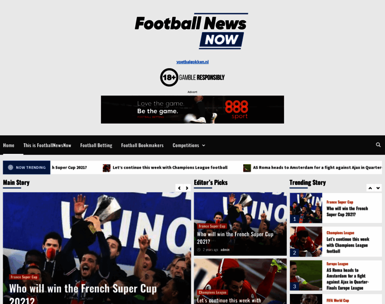 Footballnewsnow.com thumbnail