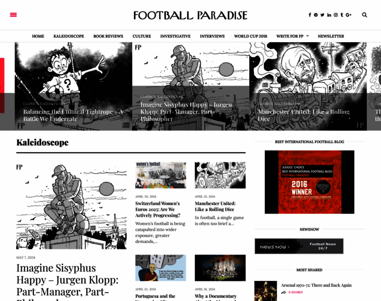 Footballparadise.com thumbnail