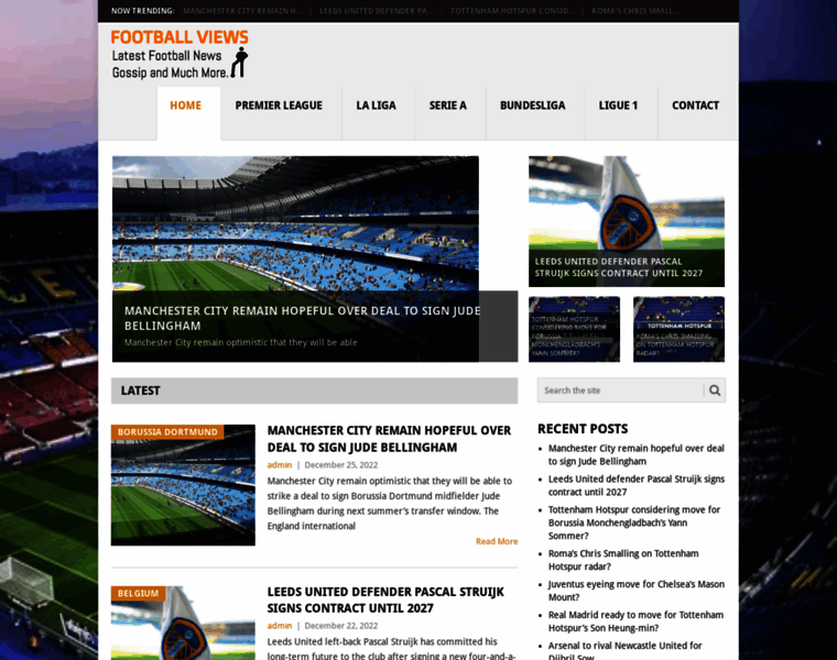 Footballviews.co.uk thumbnail